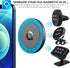 Magnetic Adapter Compatible with MagSafe Case and iPhone 12 Pro Max Mini, Attached to Old Magnetic Car Phone Mount Holder No Metal Plate Needed