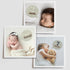 Felt Speech Bubble Baby Monthly Milestone Signs, First Year Baby Photo Prop | Birth Announcement, Growth Tracking