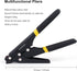 Cable Tie Tool,Knoweasy Zip Tie Tool and Tensioning and Cutting Tool for Plastic or Nylon Cable Tie by knoweasy
