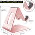 CreaDream Cell Phone Stand, Aluminum Desktop Holder Compatible with iPhone 15 14 13 12 Pro Max Plus Mini