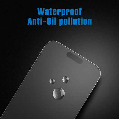 Mothca Matte Glass Screen Protector for iPhone 15 (6.1") - Anti-Glare, Anti-Fingerprint, Easy Install, Case Friendly,