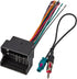 Stereo Radio Wire Harness with Antenna Adapter for BMW, Volkswagen, Mercedes-Benz Aftermarket Radio Connector
