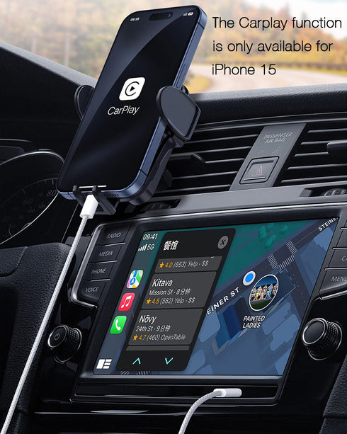iPhone 15 USB A to USB C Woven Cable for iPhone 15, 15 Pro Max, iPad 10th Gen, Braided Charging Cable for Car Play