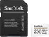 SanDisk 256GB High Endurance Video microSDXC Card with Adapter for Dash Cam and Home Monitoring Systems