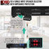 OSD Audio ISS4 4 Zone Speaker Selector Switch with Impedance Protection