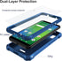 Ailiber AT&T Calypso 3 Case, Heavy Duty Phone Cover with Screen Protector, Shock-Absorbing TPU Bumper - Blue
