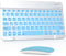 Bluetooth Keyboard and Mouse Combo, Ultra-Slim Wireless Keyboard Mouse Set for Android Windows iPad iPhone Samsung