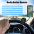 Bluetooth Media Button Steering Wheel Wireless Remote Control for Car Bike Motorbike Boat IPX6 Waterproof Compatible for iPhone Samsung Galaxy Any Android Device