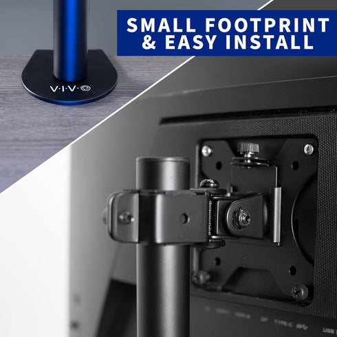 VIVO Heavy Duty Desk Mount Stand for 13 to 38 inch LCD Monitor, Holds Standard to Ultrawide Screen