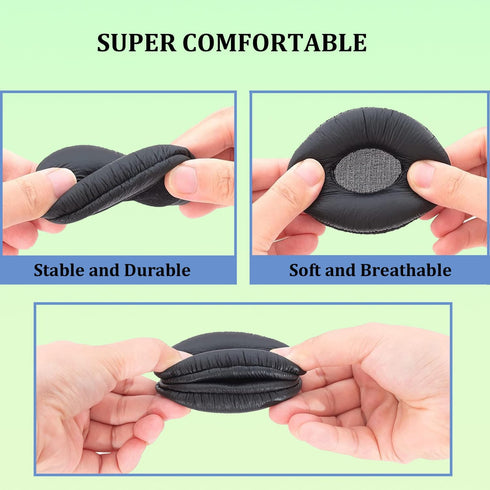 Replacement Ear Pads for Plantronics Headset - 50mm Ear Cushions Compatible with Blackwire C320 3210 3220 3320 (4 Pack)