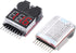 10 Pieces 2-in-1 Lipo Battery Voltage Tester Low Voltage Buzzer Alarm for 1-8s Battery Capacity Monitor