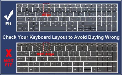 MUBUY-GOL 2026 2025 2024 460 465 G11 16", 660 665 G11 16 inch Keyboard Cover for HP ProBook HP EliteBook Laptop