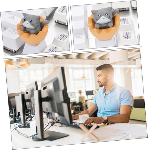 Mechanical Keyboard Keycap Replacement, 3D Printing Gaming Keycaps, Cute Circuit Board R4 Pbt
