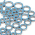 Phefop 55PCS 1/10 RC Car Bearings, Steel Sealed RC Ball Bearings Kit Remote Control Replace Parts for Remote Control
