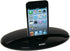 JENSEN SMPS-125 Portable Stereo Speaker for iPod/iPhone, MP3, Tablet, and Smartphone Black