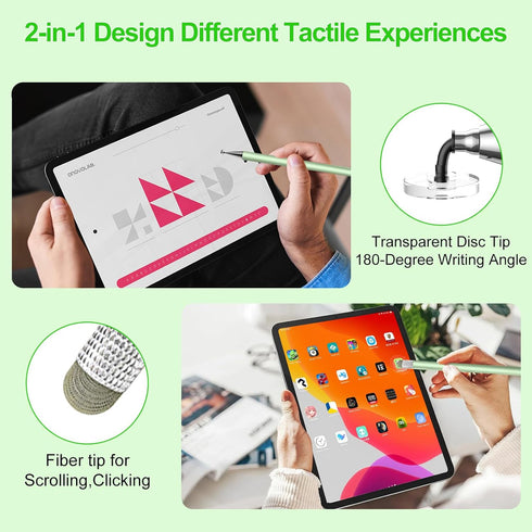 Zhao Cai Jin Bao Touchscreen,3pcs 2in1 4Tips) Stylus Pen for High Precision Sensitivity Stylus, Suitable
