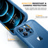 Miracase Designed for iPhone 12 Pro Max Case, Full Body Rugged Case with Built-in Touch Sensitive Screen Protector