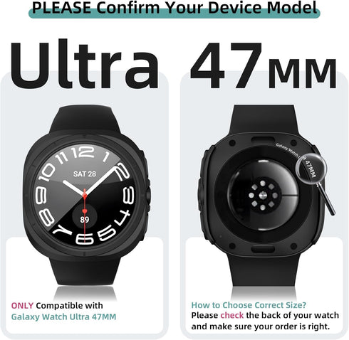 Galaxy Watch Ultra 47mm LTE Adapter, 22mm to Galaxy Watch Ultra 47mm LTE Stainless steel Connector Kit Hardware Lugs of Replacment Strap
