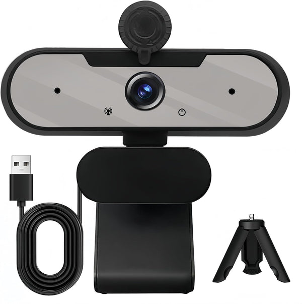 MTORED USB HD 1080P Video Webcam and Wide Angle Camera with Built-in Microphone