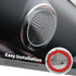 Jimen 2 Pieces A Pillar Speaker Cover Trim Frame Compatible with Ford Mustang 2015-2023