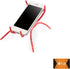 Flexible Grip Universal Car Phone Holder Mount Stand for Smartphone (Red) Multi-Function