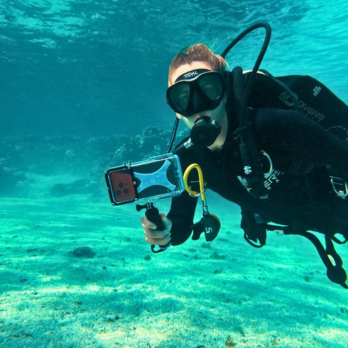 Red Filter 3 Pack for Underwater Photography - Compatible Only with The ProShot Dive Waterproof Case, Enhance Your