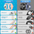 Waterproof Air Tag Bracelet for Kids, 2 Pack Soft Nylon Hidden Wristband, Lightweight GPS Tracker Holder