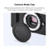 K&F Concept M4/3 Mount Rear Lens Cap & Body Cap Cover Kit for Olympus E-M1X E-M1 II E-M5 III E-M10 IV & Panasonic GH5
