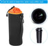 PATIKIL 2 Pcs Camera Lens Bag, 3.9" ID x 9.8" H Drawstring Pouch with Thick Neoprene