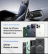 AREDAN for MagSafe Car Mount, 2-in-1 Dashboard & Air Vent Phone Holder, Strong Adhesive, 360° Rotation, Compatible with
