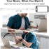 6FT Headphone Extension Cable - 3.5mm Male to Female Aux Adapter for iPhone, iPad, Samsung, Pixel, and more.