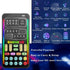 Ejoyous 8 3.5mm Portable Voice Changer, ABS Handheld Portable Multifunctional Sound Disguiser with Sound Effects