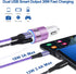 Quick Charge 3.0 Wall Charger Block, C Charger Cable for Android Phone with Car Plug Fast Charge for Samsung Galaxy A73