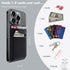 Phone Card Holder Stretchy Wallet Pocket Pouch Sleeve Adhesive Sticker Compatible with iPhone Samsung Galaxy - 3Pack