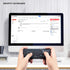 Beastron 2.4G PS3. X1-Black Rii Mini Wireless Keyboard with Touchpad Mouse,Lightweight Portable Controller with USB