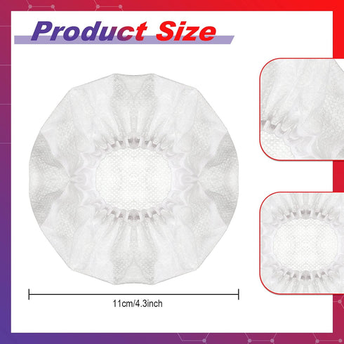 Hoteam 500 (8-11cm), Headsets, Pcs Disposable Headphone Covers, Non-Woven Sanitary Headphone Hygiene Covers