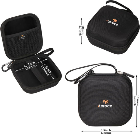 7 BE3600 6 AX1500 Aproca Case Compatible with TP-Link Roam / Travel Router, Portable Hard Storage Bag for Accessories