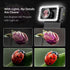 MIAO LAB 15X 15X 17mm 15/15Pro/15Pro Phone Macro Lens with LED Fill Light, Macro Lens + Thread Lens Adapter for iPhone