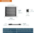 Tecmojo 2 Pack 0.5U 10" 7.87" Rack Mount Shelf for Server Rack, Deep Vented Cantilever Tray, Metal Shelf for Network