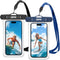 JOTO 2 Pack Waterproof Phone Pouch, IPX8 Underwater Case for iPhone 15 14 13 Pro Max, Galaxy S24 S23 Ultra, Beach