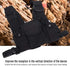 Socobeta Radio Walkie Talkie Chest Pocket Harness Bags, High Quality Front Pack Pouch