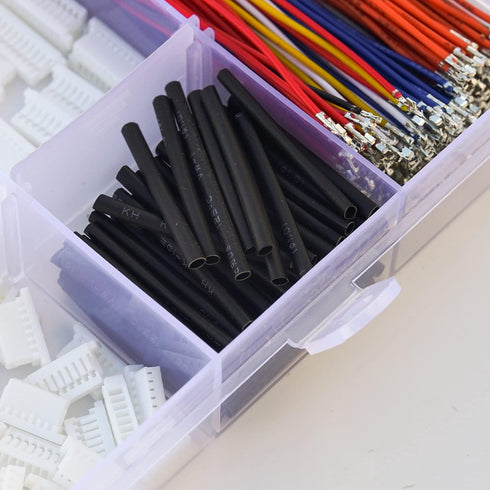 Jst SH1.0mm Connector Kit - Premium Pre-Crimped Cables for SPRacing F3 Omnibus F4 Pro F7 Racing Drone Wire Kit, 140pcs