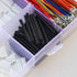 Jst SH1.0mm Connector Kit - Premium Pre-Crimped Cables for SPRacing F3 Omnibus F4 Pro F7 Racing Drone Wire Kit, 140pcs