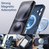 JETech 16 6.1-Inch, Magnetic Silicone Case for iPhone Compatible with MagSafe, Silky Soft Touch, Shock Absorbing Phone