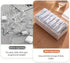 MAKABAKA 7 Cable Organizer Storage Box with Wire Ties,Desktop Cable Management Box with Switch, Power Cord Organizer