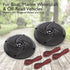 Pyle Waterproof Rated Marine Speakers - 4'' 2 Way Outdoor Audio Stereo Sound System, Pair, Black