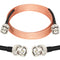 XRDS -RF BNC Cable 10 FT, 50 Ohm BNC Male to BNC Male Cable for Antenna Scanners or Handheld Ham Radios