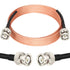 XRDS -RF BNC Cable 10 FT, 50 Ohm BNC Male to BNC Male Cable for Antenna Scanners or Handheld Ham Radios