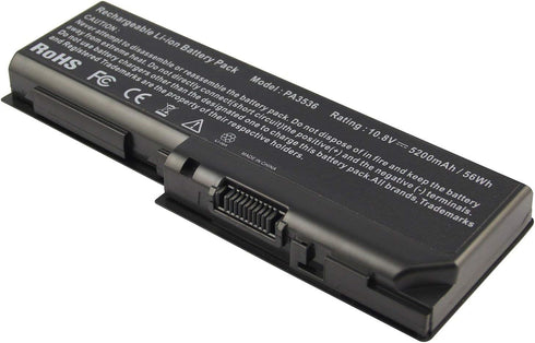 Futurebatt Laptop Battery for Toshiba Satellite L350, L355-S7907, PA3536U-1BRS, PA3537U-1BAS