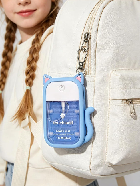 Hiflyer Case for Touchland Hand Sanitizer Spray, Silicone Touchland Hand Sanitizer Case Portable Hand Sanitizer Holder